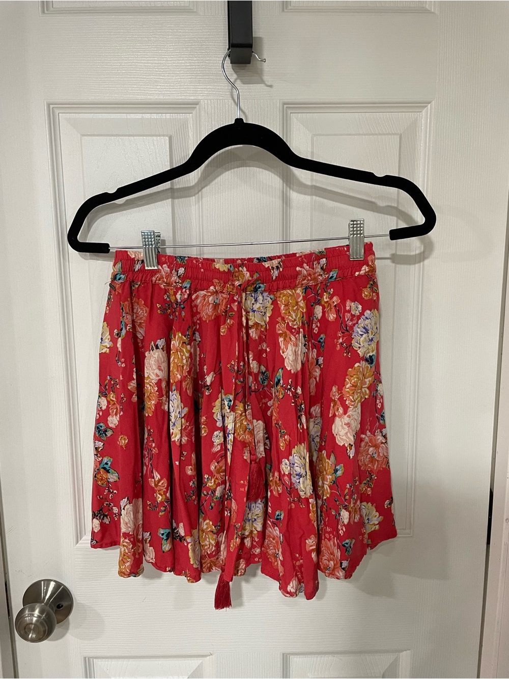Women's O’Neill Red Floral Flow Skirt S